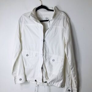 Sonoma jacket medium white linen